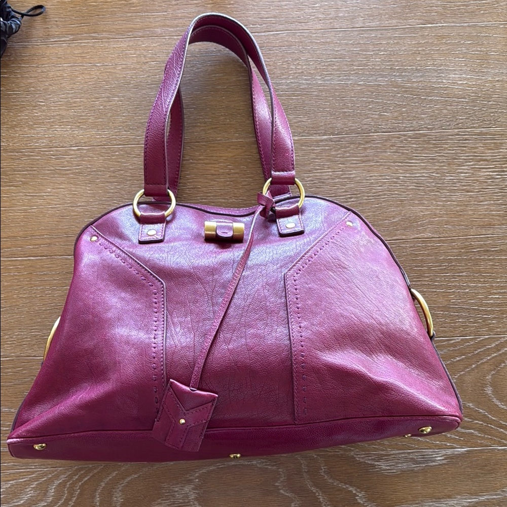 YSL Large Muse bag in Boudreaux